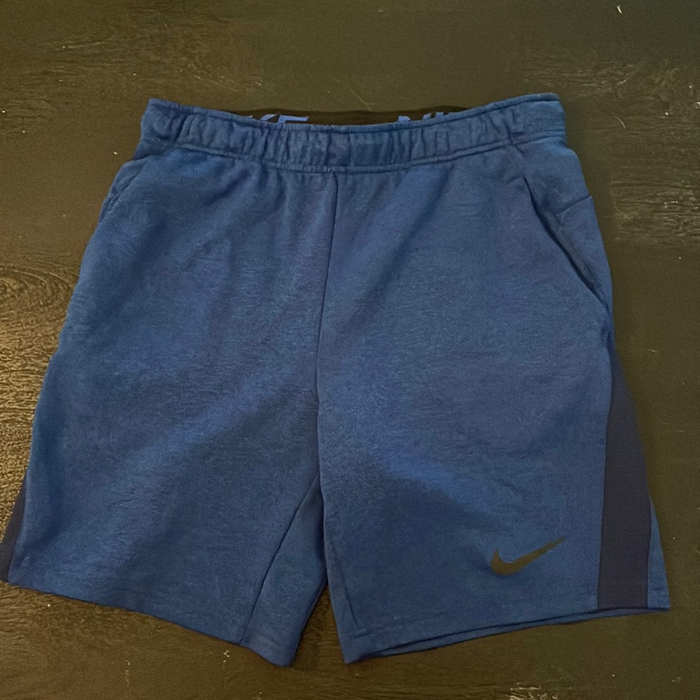 Nike Polyesters Navy Shorts